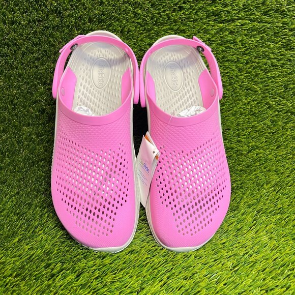 Crocs LiteRide 360 Clog Mens Size 13 Pink White Beach Outdoor Slip On Sandals main image 10